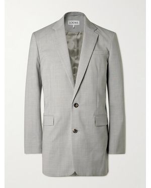Loewe Wool Blazer - Grey