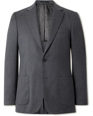 MR P. Slim-Fit Wool-Twill Suit Jacket - Black