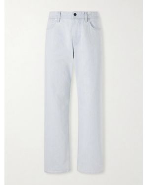 Stone Island Denim Denim Straight-Leg Jeans - White