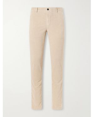 Slowear Incotex Straight-Leg Cotton-Blend Corduroy Pants - Natural