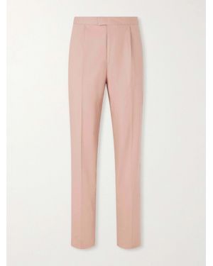Favourbrook Cooper Straight-leg Linen Pants - Pink