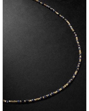 M. Cohen Percep 18-Karat Sapphire Necklace - Black