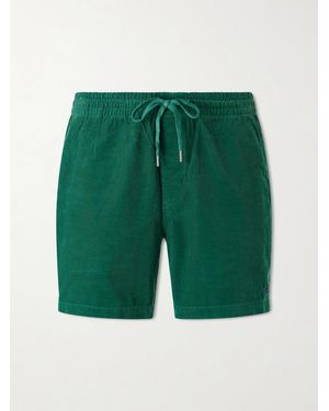 Polo Ralph Lauren Straight-Leg Cotton-Woven Shorts - Green