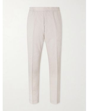 Paul Smith Straight-Leg Linen And Wool-Blend Trousers - White
