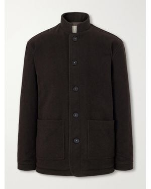 Massimo Alba Chevrolet Reversible Cashmere Jacket - Black