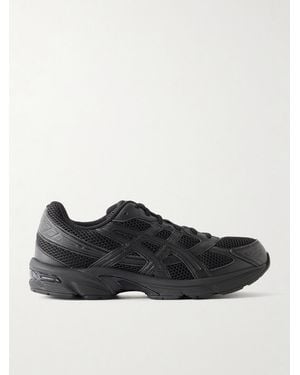 Comme des Garçons ASICS GEL-1130 CDG SP Rubber-Trimmed Mesh Sneakers - Schwarz