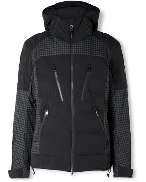 Bogner Fionn2-T Paneled Quilted Hooded Ski Jacket - Black