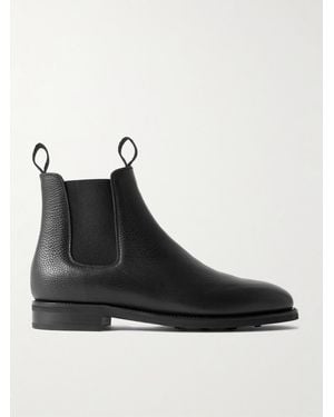 Morjas Full-grain Leather Chelsea Boots - Black