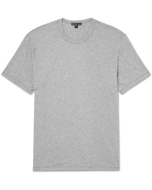 James Perse Lotus Slim-Fit Cotton-Jersey T-Shirt - Gray