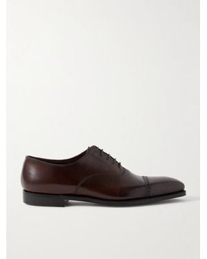 George Cleverley Scarpe Oxford - Marrone