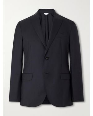 Boglioli Virgin Wool Fresco Suit Jacket - Blue