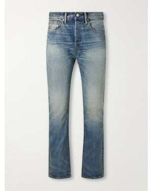 RRL Slim-Fit Straight-Leg Jeans - Blue