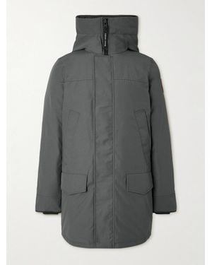 Canada Goose Langford Cordura®-trimmed Arctic Tech® Hooded Down Parka - Grey