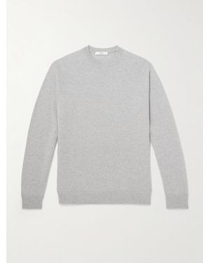 MR P. Charlie Merino Wool And Cashmere Jumper - White