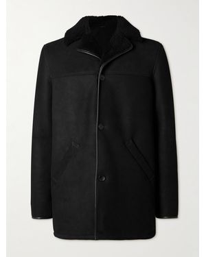 MR P. Shearling Coat - Black