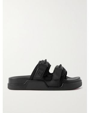 Louboutin sliders mens 2025