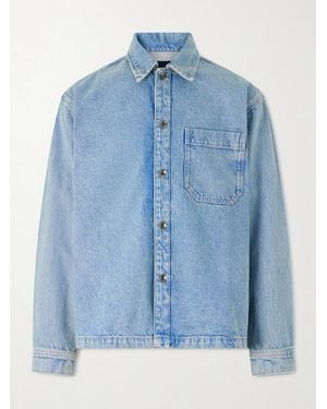 Rag & Bone Astor Denim Overshirt - Blue