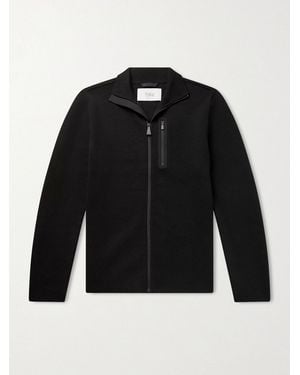 Aztech Mountain Matterhorn Shell-Panelled Wool Ski Mid-Layer - Black