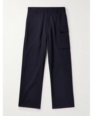 Marni Pantaloni A Gamba Dritta - Blu