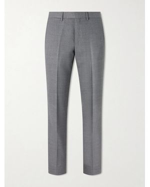 MR P. Slim-Fit Wool-Hopsack Suit Trousers - Grey