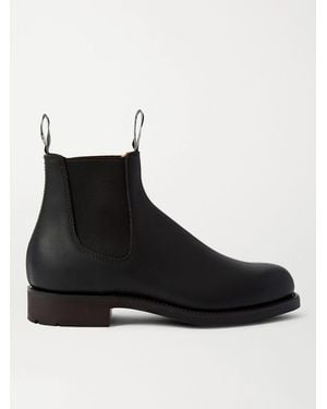 R.M.Williams Gardener Whole-Cut Leather Chelsea Boots - Black