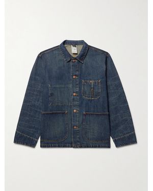 Nudie Jeans Howie Denim Chore Jacket - Blue