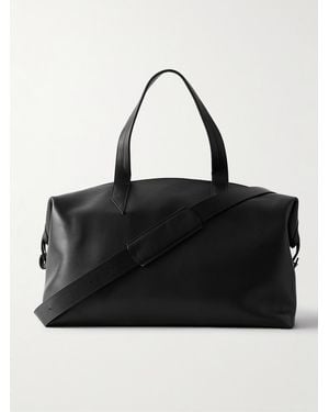 Metier Nomad Leather Weekend Bag - Black