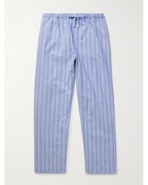 Derek Rose Pantaloni Da Pigiama A Gamba Dritta - Blu