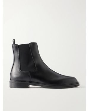 VINNY'S Jimmee Leather Boots - Black