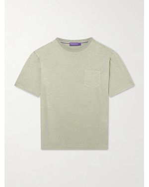 Ralph Lauren Linen-Jersey T-Shirt - Natural