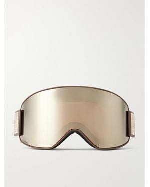 Gucci Gg Supreme-Detailed Injected Ski Goggles - Natural