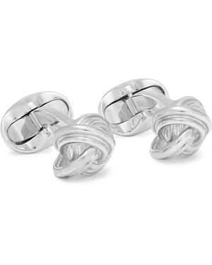 Deakin & Francis Knot Sterling Cufflinks - Gray