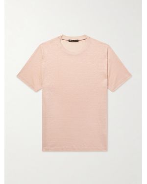 Loro Piana Linen T-Shirt - Pink