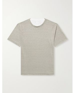 Eleventy Linen T-Shirt - Natural