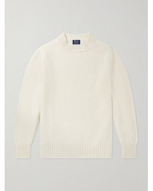 William Lockie Wool Jumper - Natural
