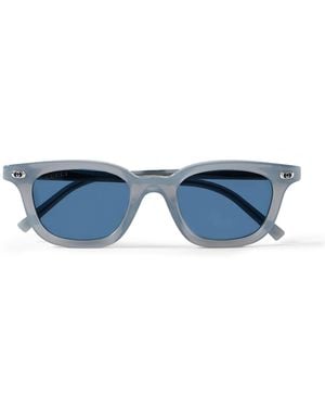Gucci D-Frame Acetate Sunglasses - Blue