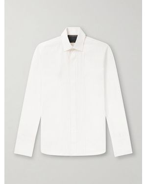 Favourbrook Cotton-Poplin Shirt - White
