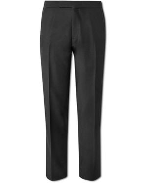 MR P. Mike Straight-leg Wool - Black