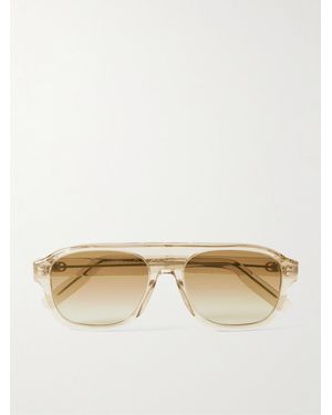Dior Cdicona1I Aviator-Style Acetate Sunglasses - Natural