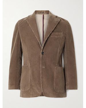 Rubinacci Cotton-Corduroy Blazer - Brown