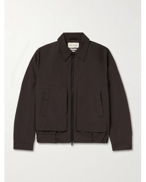 Oliver Spencer Arlington Recycled-Shell Bomber Jacket - Black