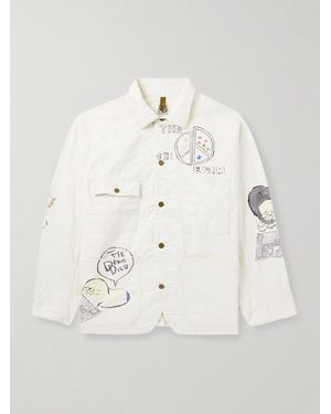 Kapital Cactus Beer Printed Cotton-Twill Jacket - Natural