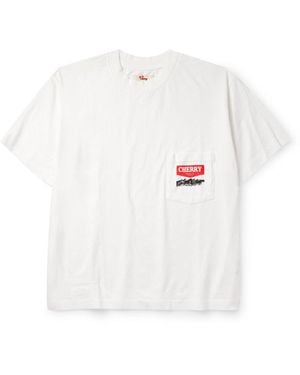 CHERRY LOS ANGELES ★ Where The West Begins Tシャツ WESTERN_BOXY_POCKET_TEE_WHITE_