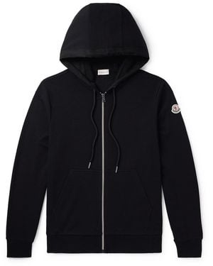Moncler Logo-Appliquéd Panelled Cotton-Jersey And Quilted Moncler Logo-Appliquéd Panelled Cotton-Jersey And Quilted