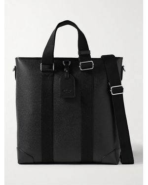 Mulberry Heritage Clipper Eco Scotchgrain Tote Bag - Black