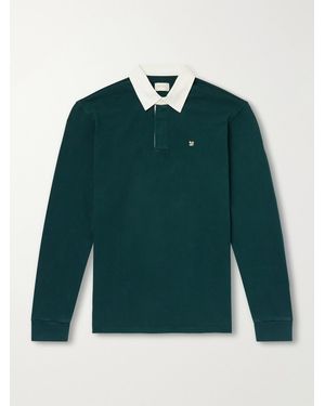 Aimé Leon Dore Cotton-Jersey Polo Shirt - Green