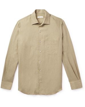 Loro Piana Arizona Linen Shirt - Natural