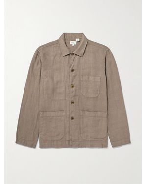 Hartford Perry Pat Linen Jacket - Natural