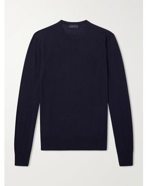 Sease Lasca Wish® Virgin Wool T-shirt - Blue