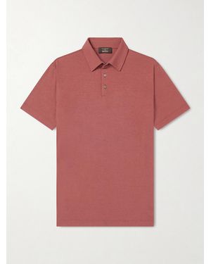 Slowear Organic Cotton Polo Shirt - Red